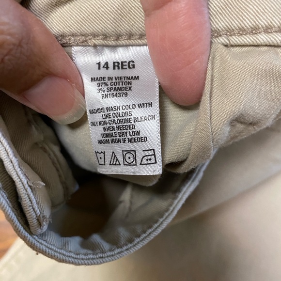 Khaki uniform pants 3 pair - Picture 3 of 3